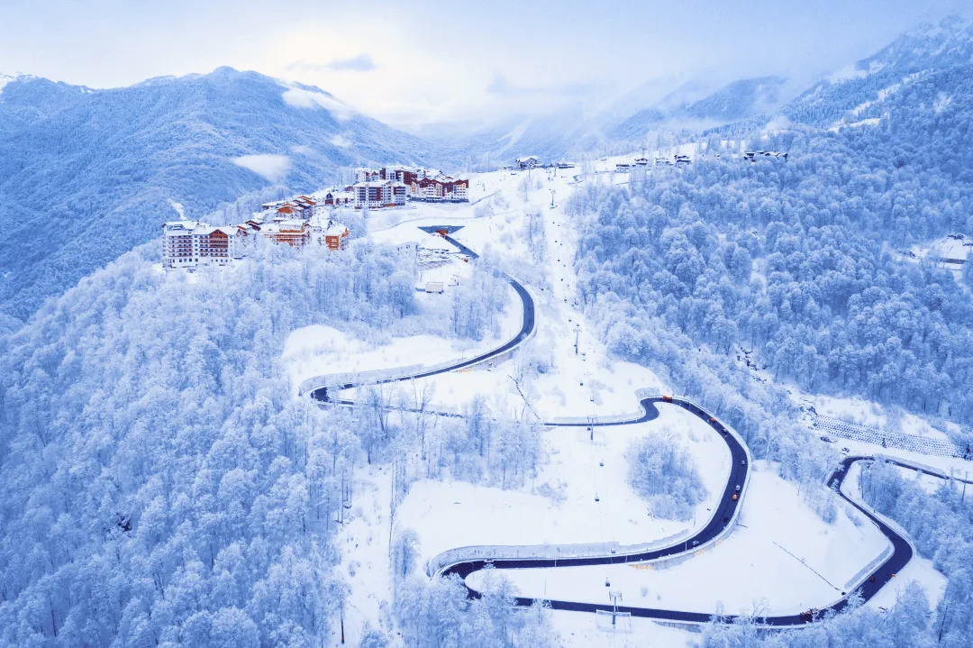 Дорога к «Розе Хутор»