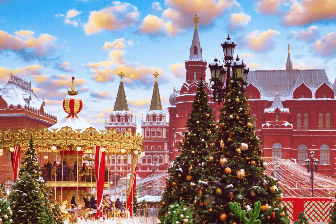 Рождественская ярмарка в Москве