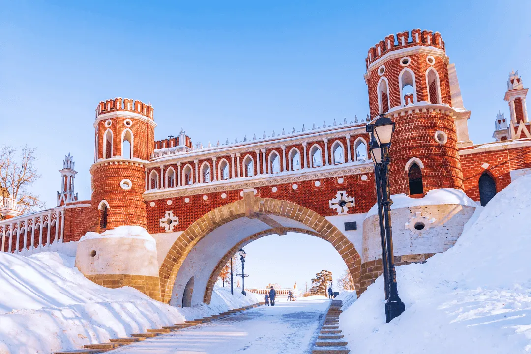 Заснеженная дорога 