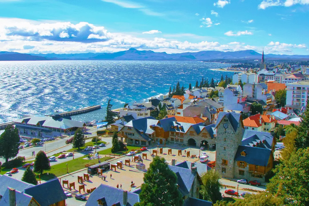 Курортный город в Аргентине