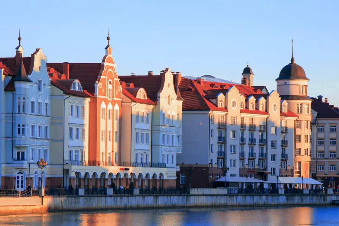 Рассвет в Калининграде