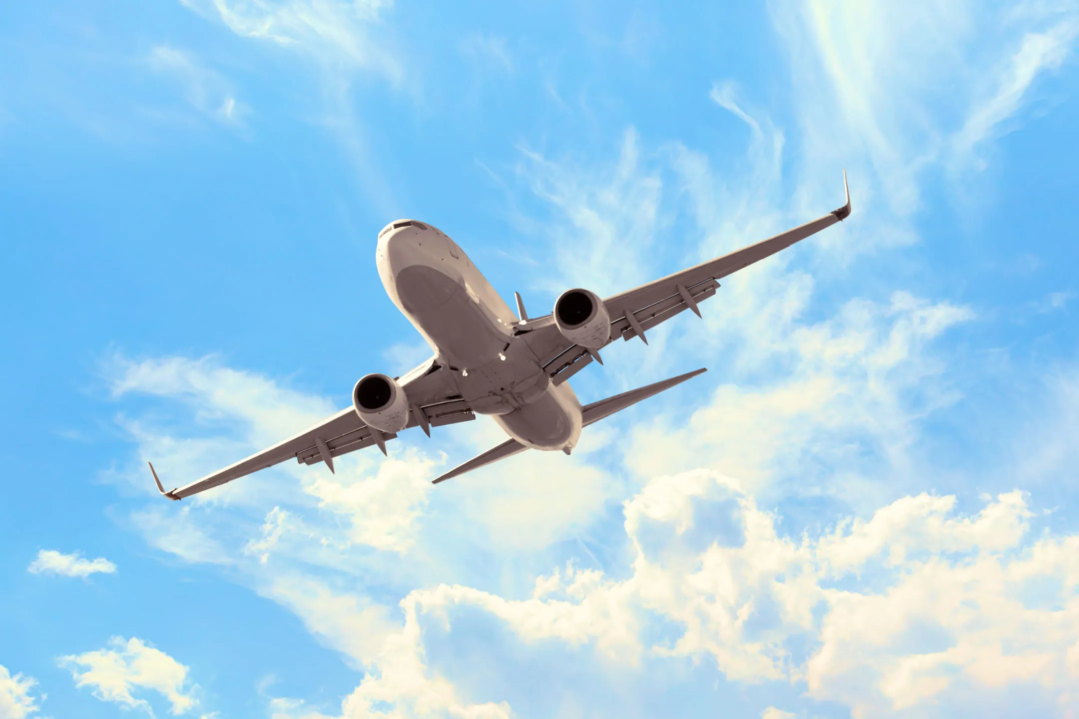 Самолет в воздухе