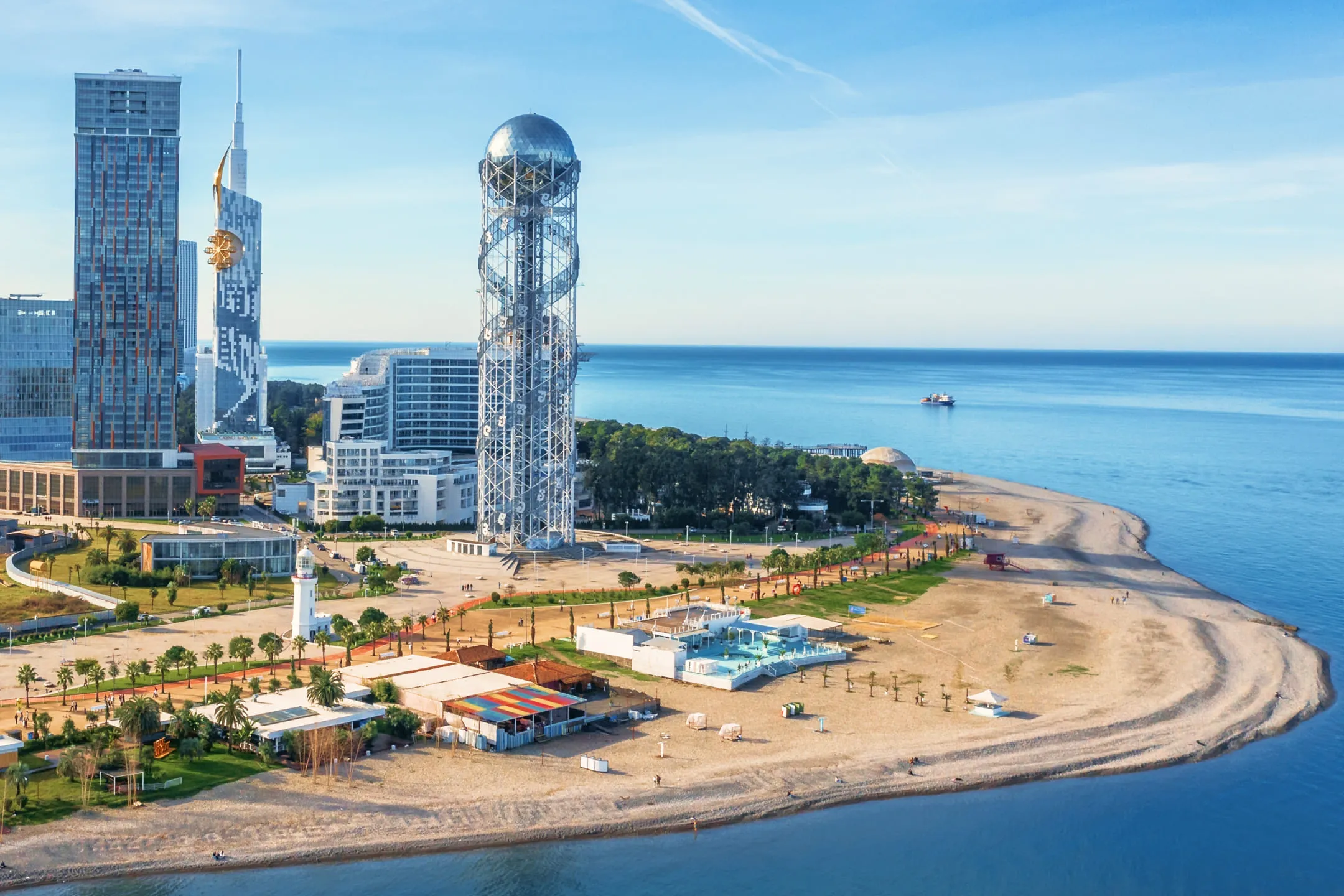 Пляж в Грузии