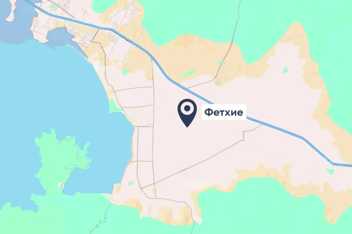 Фетхие на карте