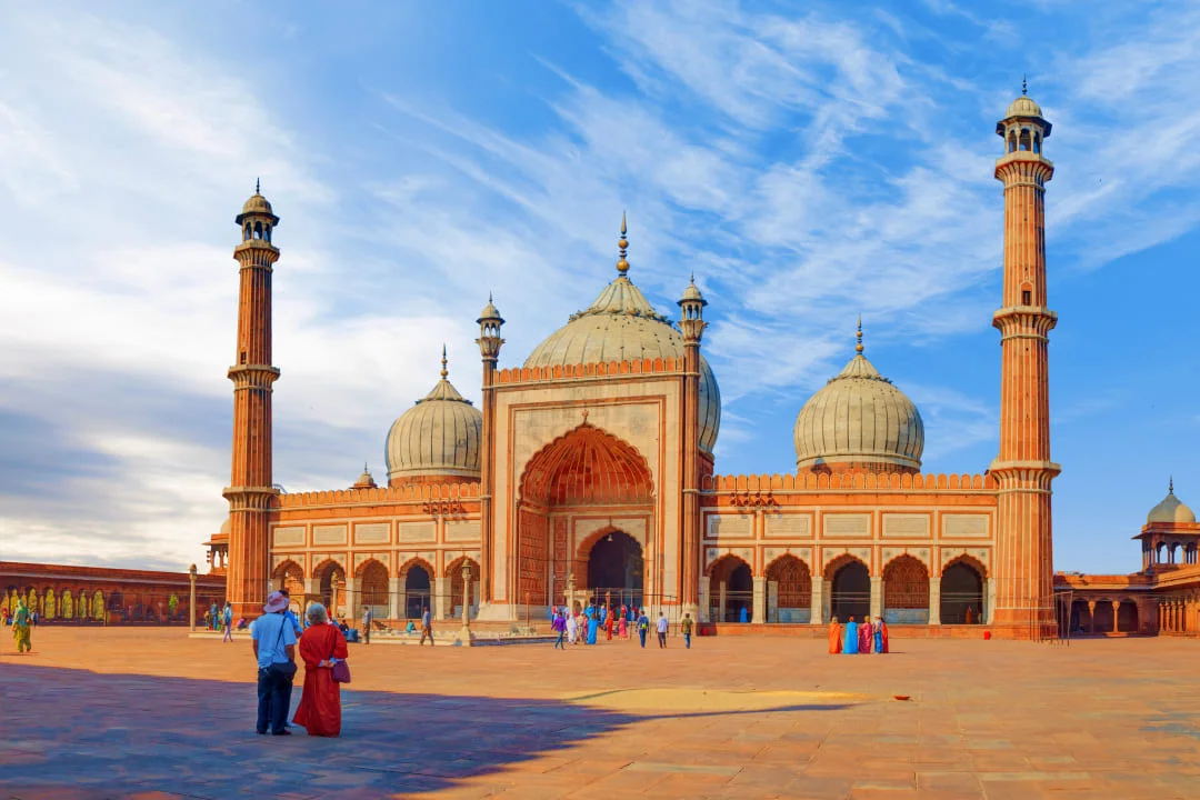 Площадь перед мечетью Джама Масжида