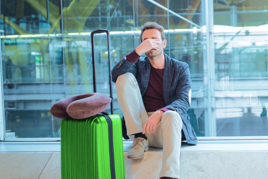 Мужчина в отчаянии