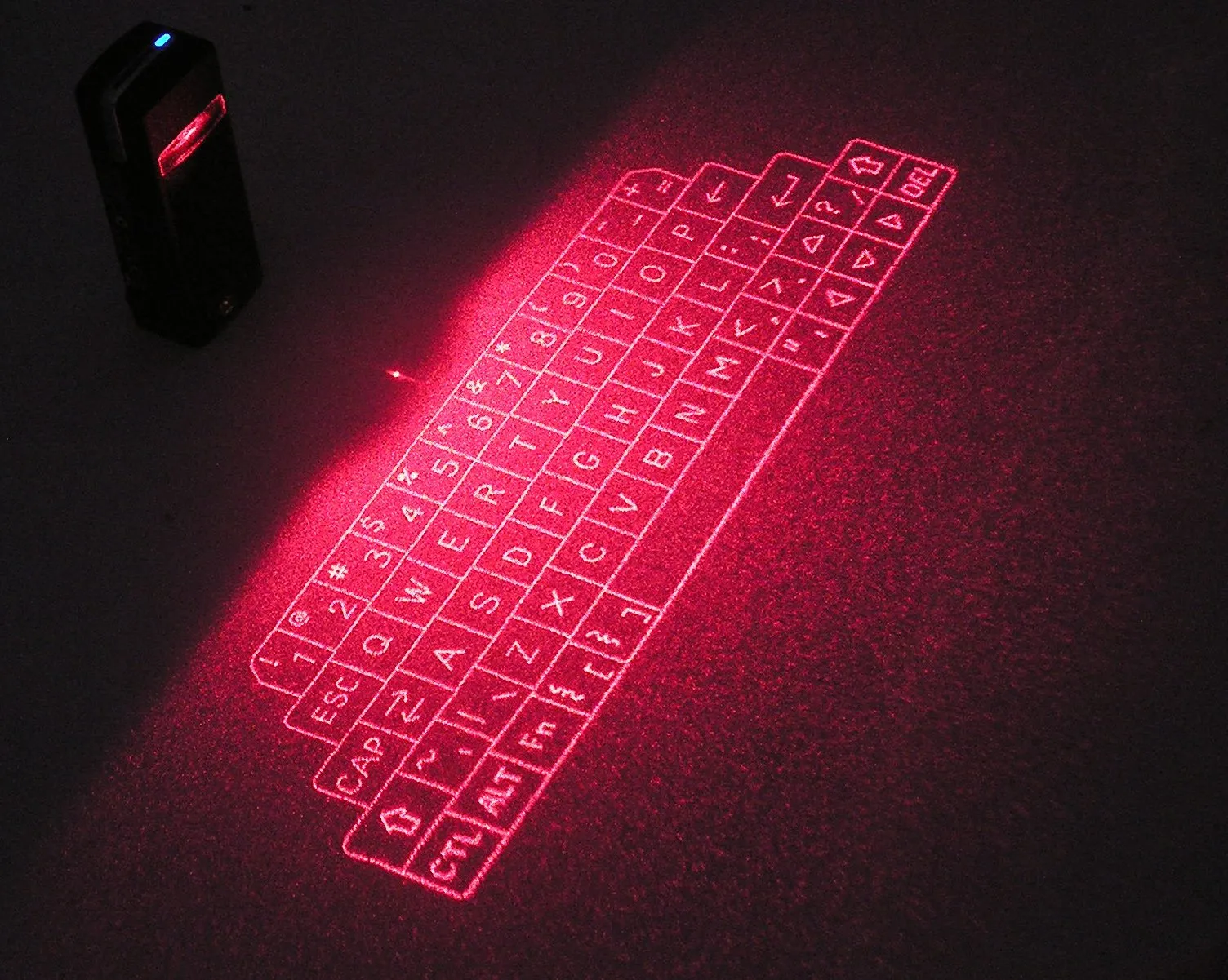 лазерной клавиатурой нового поколения Laser Virtual Keyboard 