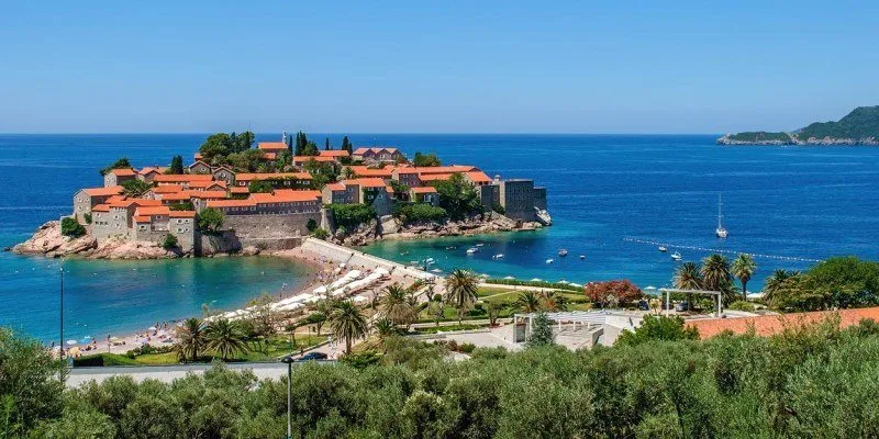 остров Свети Стефан