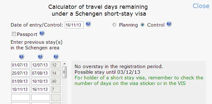 подсчет дней