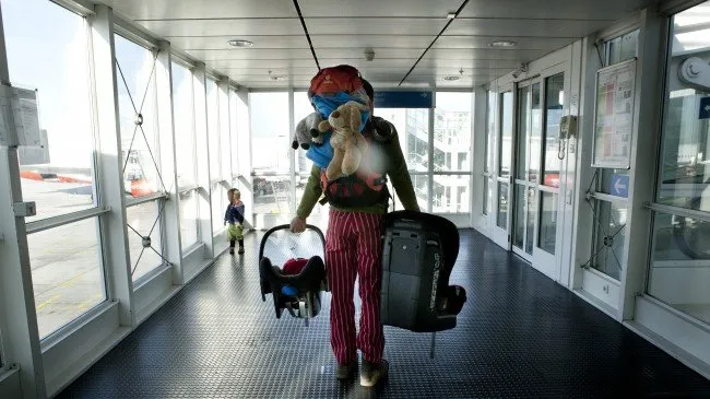 Путешествие с младенцем в самолете