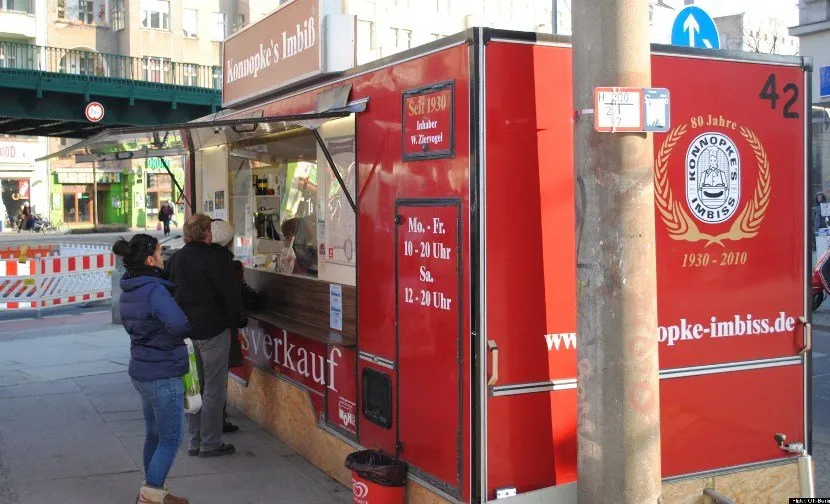 уличная еда в Европе