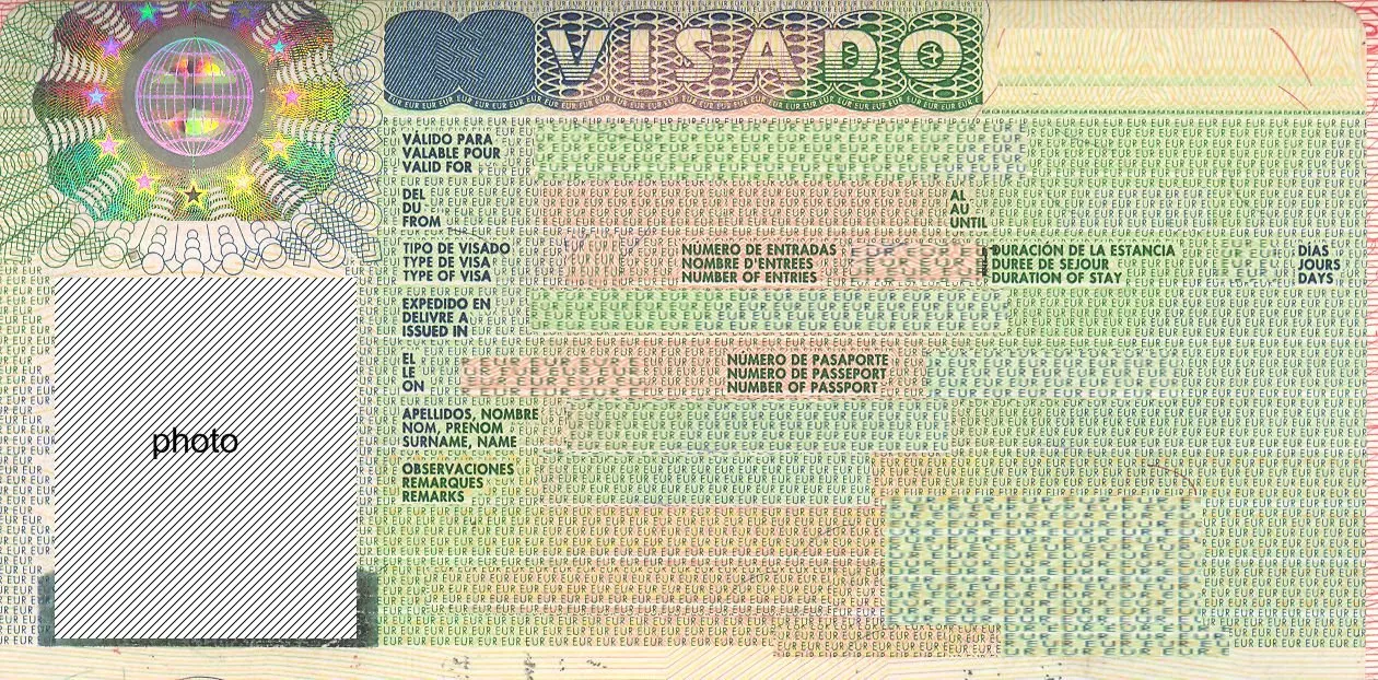  как читать шенгенскую визу