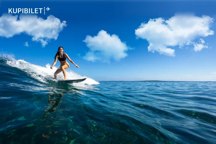 Где заняться сёрфингом в России