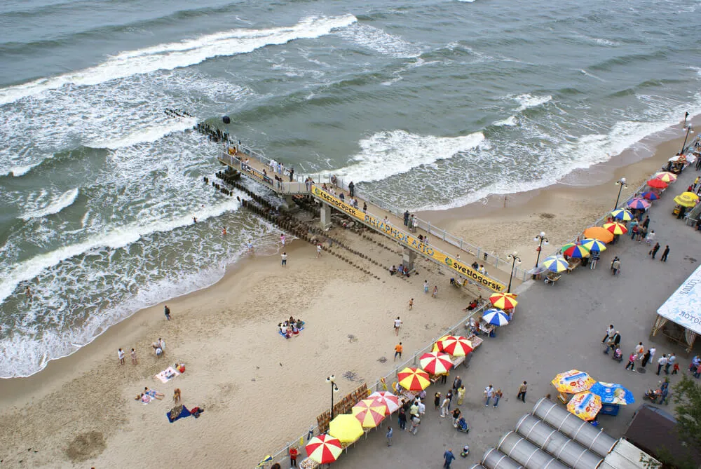 Серфинг в Балтийском море