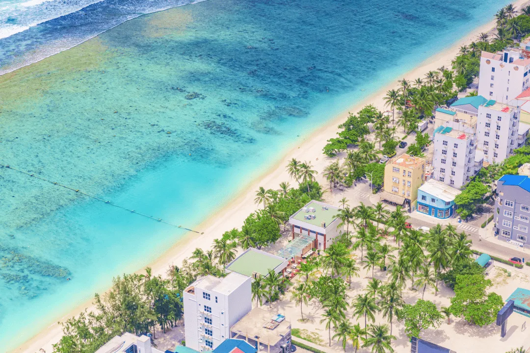 Пляж острова Хулхумале