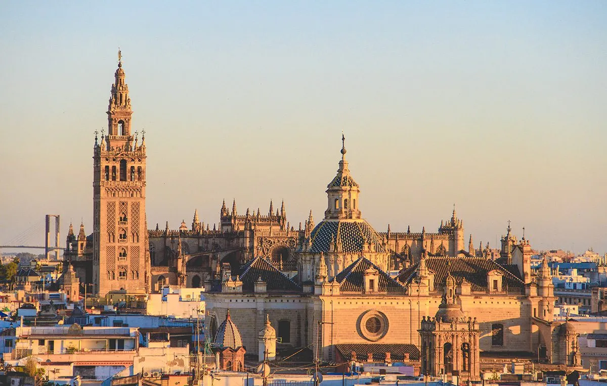 Итальянский собор на закате