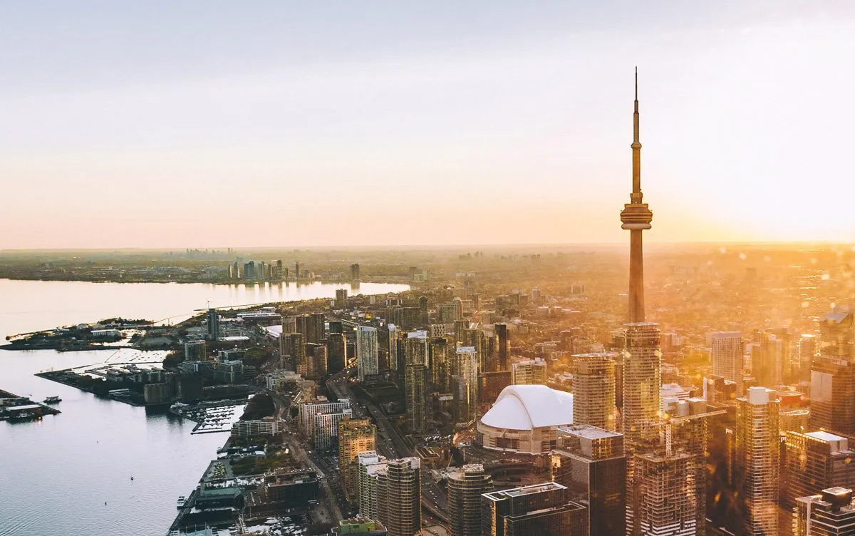 Канада с высоты птичьего полета