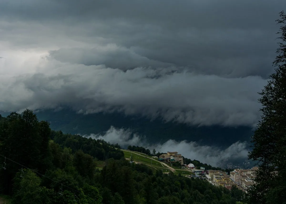 Отель в горах