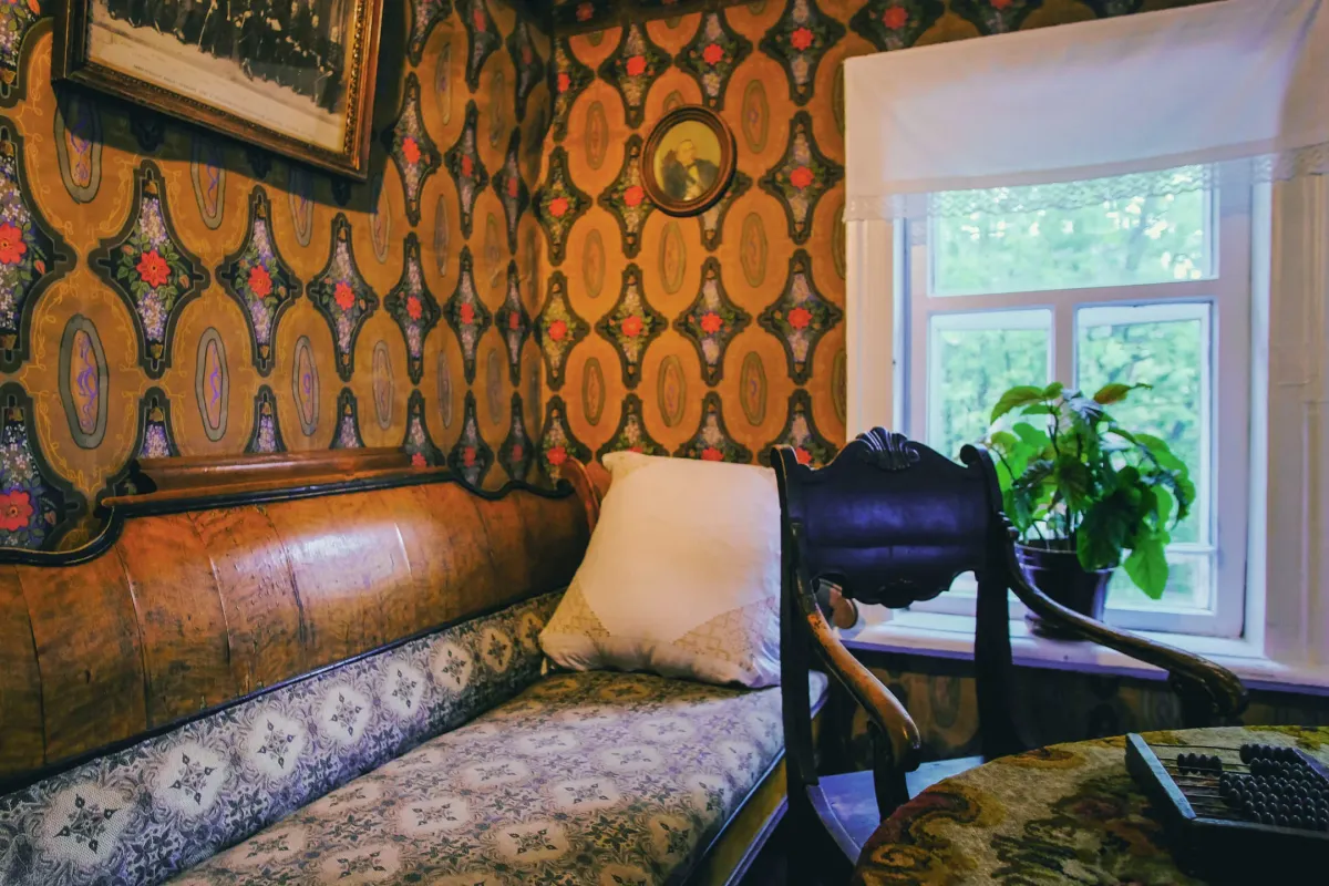 Спальня в музей-квартире Горького